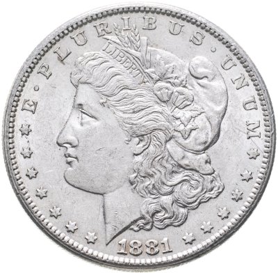купить США 1 доллар (dollar) 1881 Доллар Моргана "S"