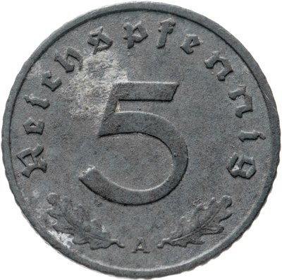 купить Германия (Третий рейх) 5 рейхспфеннигов 1940