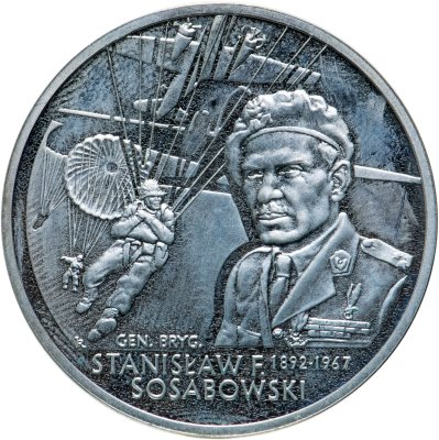 купить Польша 10 злотых (zlotych) 2004 Генерал Станислав Сосабовски (1892-1967)