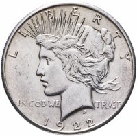 Купить США 1 доллар 1922-1925, случайная дата