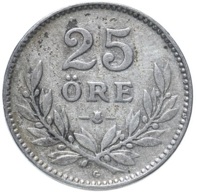 купить Швеция 25 эре (ore) 1940