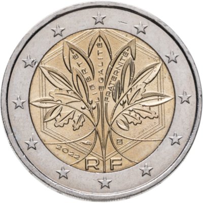 купить Франция 2 евро 2022