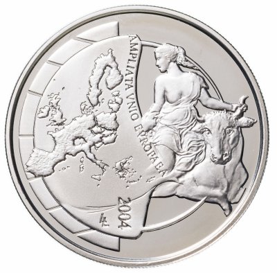 купить Бельгия 10 euro (евро) 2004 Proof расширение Европейского союза (ЕС)