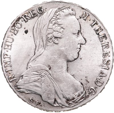купить Австрия 1 талер (thaler) 1780 талер Марии Терезии рестрайк (новодел)