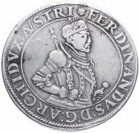 Купить Графство Тироль 1 талер Фердинанда II 1577-1595 (без обозначения даты)