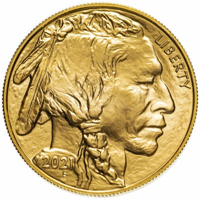 купить 50 долларов (dollars) 2021 UNC Американский буффало (бизон) (American Buffalo) США