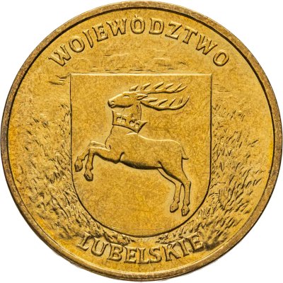 купить Польша 2 злотых 2004 "Герб Люблинское воеводство"