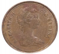 купить Канада 1 цент (cent) случайный год (1980-1981)