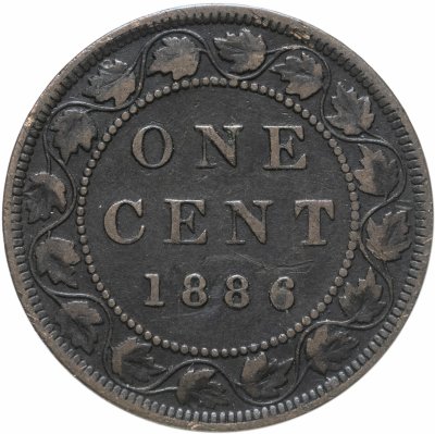купить Канада 1 цент (cent) 1886