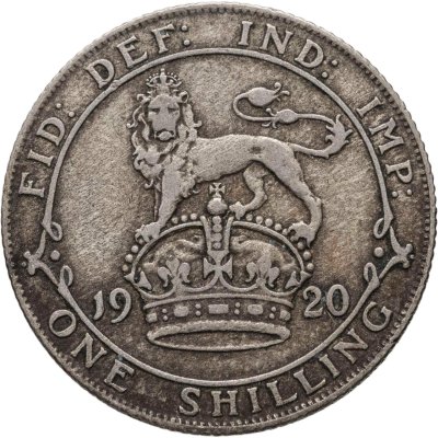 купить Великобритания 1 шиллинг (shilling) 1920