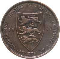 купить Джерси 1/24 шиллинга 1877