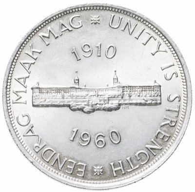 купить ЮАР 5 шиллингов (shillings) 1960 "50 лет Южноафриканскому союзу"