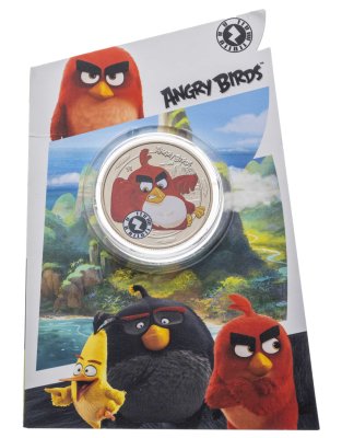 купить Сьерра-Леоне 1 доллар 2018 "Angry Birds - Рэд"