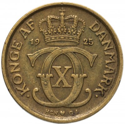 купить Дания 1/2 кроны (crown) 1925