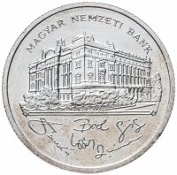 Купить Венгрия 200 форинтов (forint, ketszaz) 1992 "Мост Эржебет. Венгерский национальный банк"