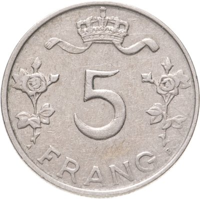 купить Люксембург 5 франков (francs) 1949