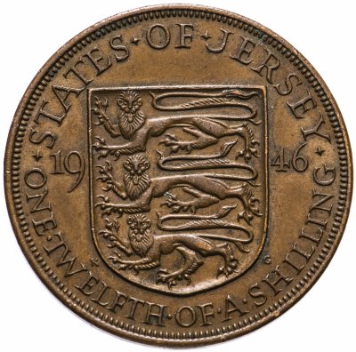 купить Джерси 1/12 шиллинга 1946