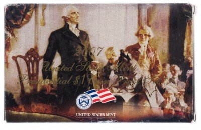 купить США официальный набор монет 2007 год Proof (4 монеты)