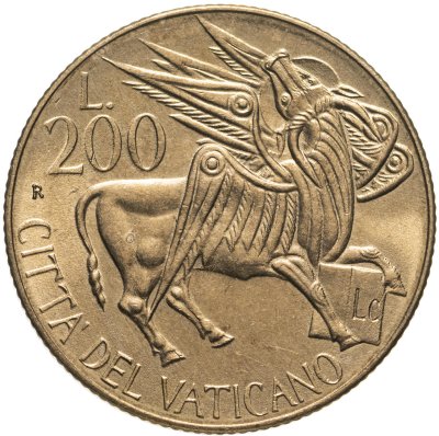 купить Ватикан 200 лир, 1985