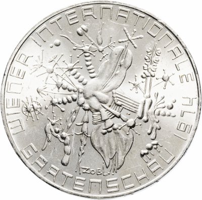 купить Австрия 50 шиллингов (shillings) 1974 "Международная Венская выставка цветов"