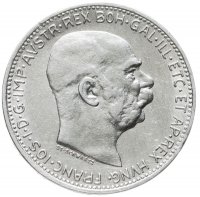 купить Австро-Венгрия 1 крона 1912 год для Австрии