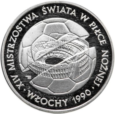 купить Польша 500 злотых (zlotych) 1988 Чемпионат мира по футболу 1990