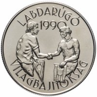 Купить Венгрия 100 форинтов 1989 "Чемпионат мира по футболу 1990, Италия"
