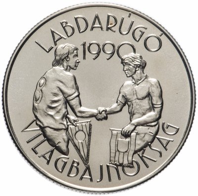 купить Венгрия 100 форинтов 1989 "Чемпионат мира по футболу 1990, Италия"