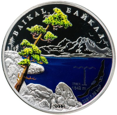 купить Бенин 1 доллар 2011 «Байкал»