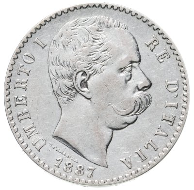 купить Италия 2 лиры (lire) 1881-1887, случайный год