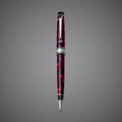 купить Шариковая ручка Aurora Optima Auroloide Variegated Burgundy CT, в подарочной коробке, Лаки и смолы: смола, хром, 2026 г.