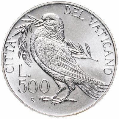 купить Ватикан 500 лир (lire) 1993 Мир во всём мире