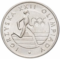 Купить Польша 20 злотых 1980 "XXII летние олимпийские игры в Москве"
