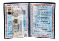 купить "Московский Кремль" - набор из 4 монет, 1 банкноты и 1 марки в альбоме с историческим описанием и сертификатом подлинности