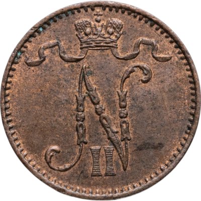 купить 1 пенни (penni) 1909 Российская Финляндия