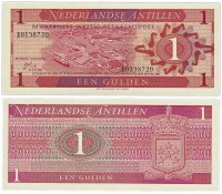 Купить Нидерландские Антилы 1 гульден 1970 (Pick 20)