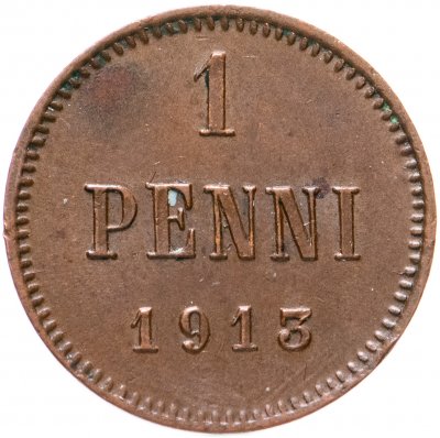купить 1 пенни (penni) 1913