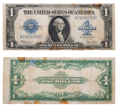 купить США 1 доллар 1923 series 1923 Woods-White