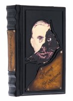 купить М.Булгаков "Мастер и Маргарита" подарочное издание, кожаный переплет, бумага, латунь, авторская ручная работа, Россия, 2021 г.