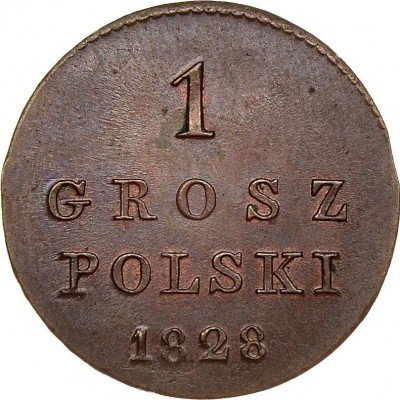 купить 1 грош 1828 года FH