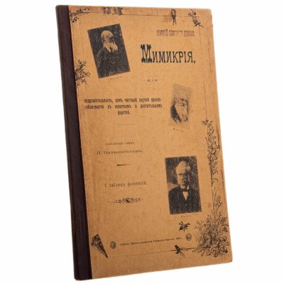 купить П. Подъяпольский "Мимикрия", бумага, печать, паровая скоропечатня Губернского Правления, Российская империя, 1900 г.