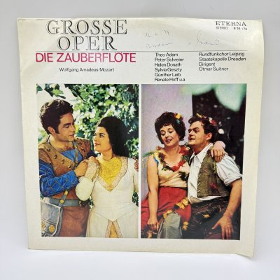 купить Грампластинка "Grosse Oper - Die Zauberflöte", LP (Long play), EX (excellent), Eterna, композитный материал, картон, ГДР, 1972 г.