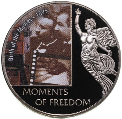 купить Либерия 10 долларов 2006 "Рождение кинематографа"