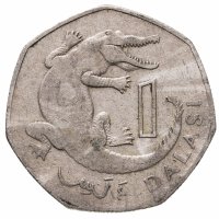 купить Гамбия 1 даласи (dalasi) 1987