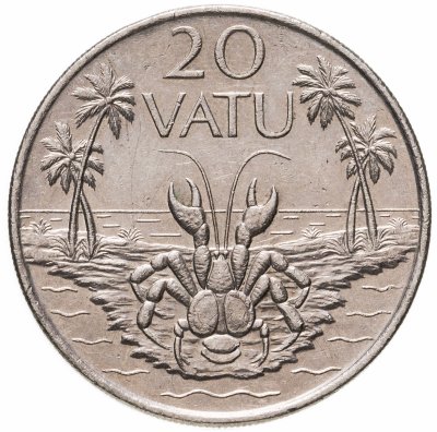 купить Вануату 20 вату (vatu) 1999