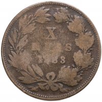 купить Португалия 10 рейс (reis) 1883