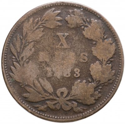 купить Португалия 10 рейс (reis) 1883