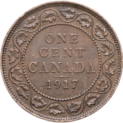 купить Канада 1 цент (cent) 1917