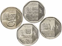 купить Перу набор монет 2014 (4 штуки, UNC) Богатство и гордость Перу