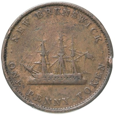 купить Канада, Нью-Брунсвик 1 пенни 1843